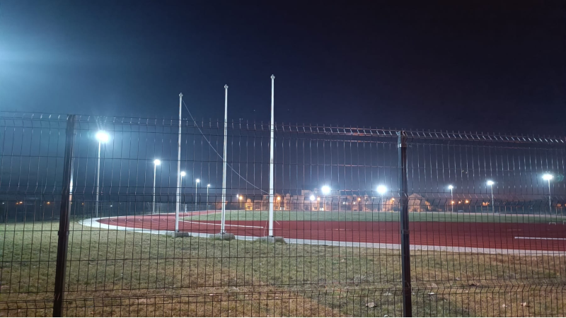 Osvetljen atletski stadion u Požarevcu